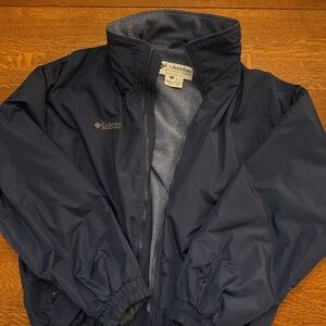 Columbia Dark Blue Softshell Jacket